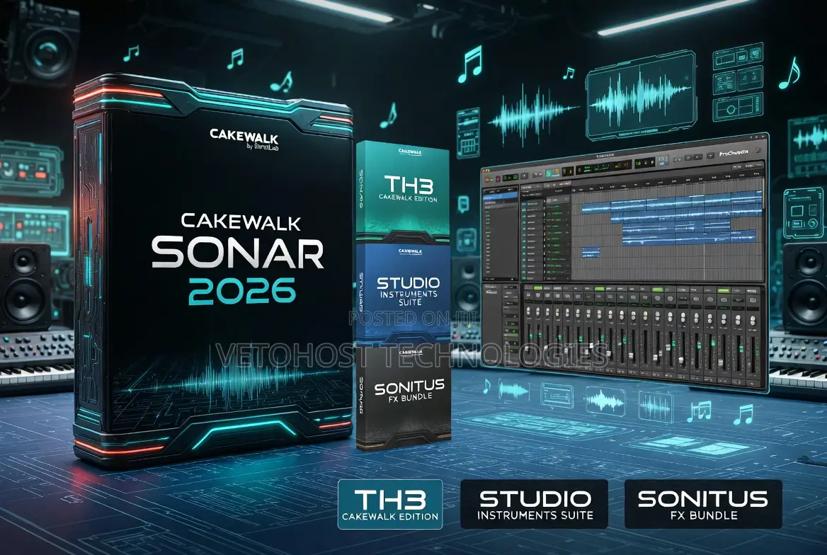 Cakewalk Sonar 2026 — Install + Plugins Bundle