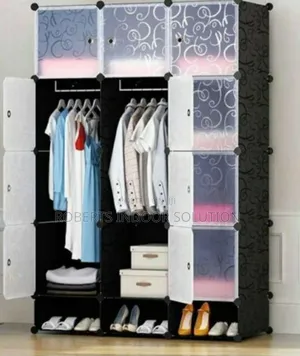 Semi-Permanent Plastic Wardrobe.
