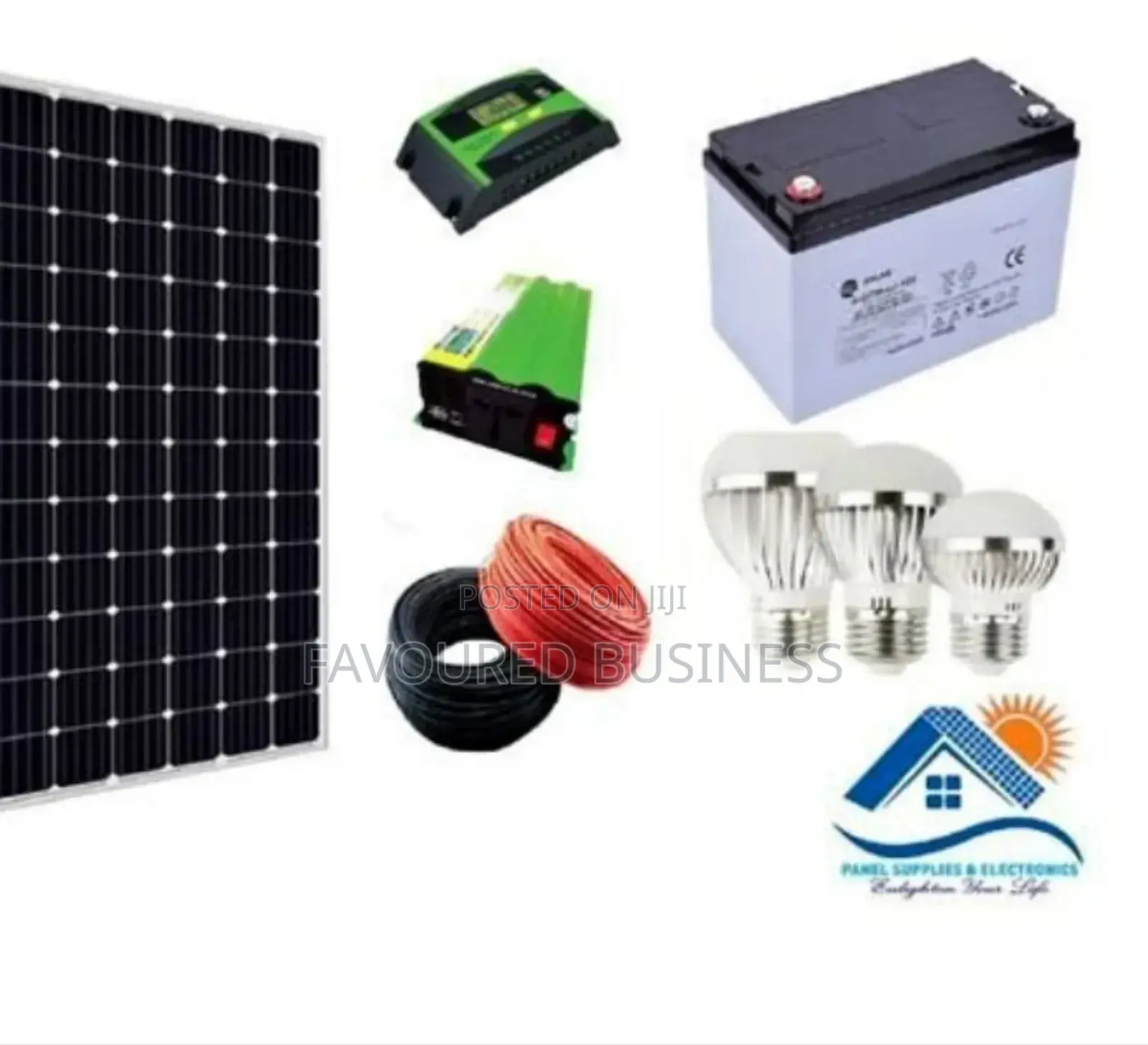 Solar Kit 200h Ah/Battery Solar Kit