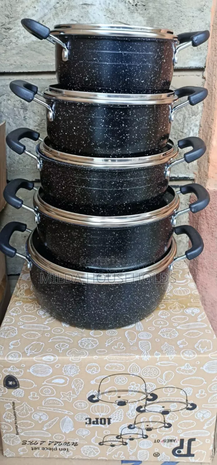 14pieces Non-Stick Granite Cookware Set.