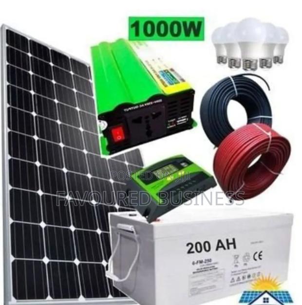 Affordable 200ah Solar Kit Panel/Solar System - main view