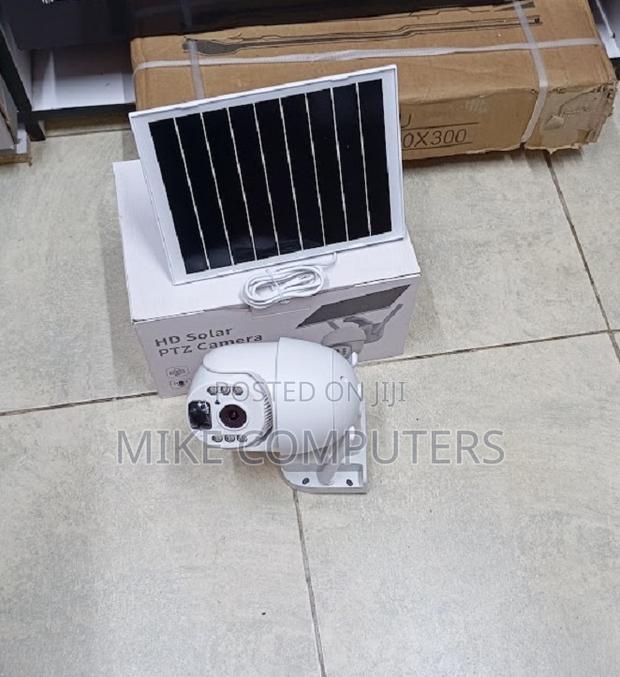 4g Connectivity for Remote Monitoring With Solar Energy CCTV Camera - main view