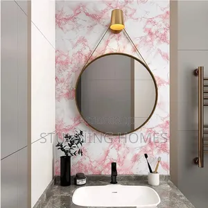 Pink Marble Contact Paper