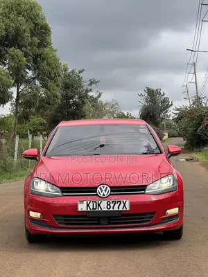 Volkswagen Golf 2015 Red