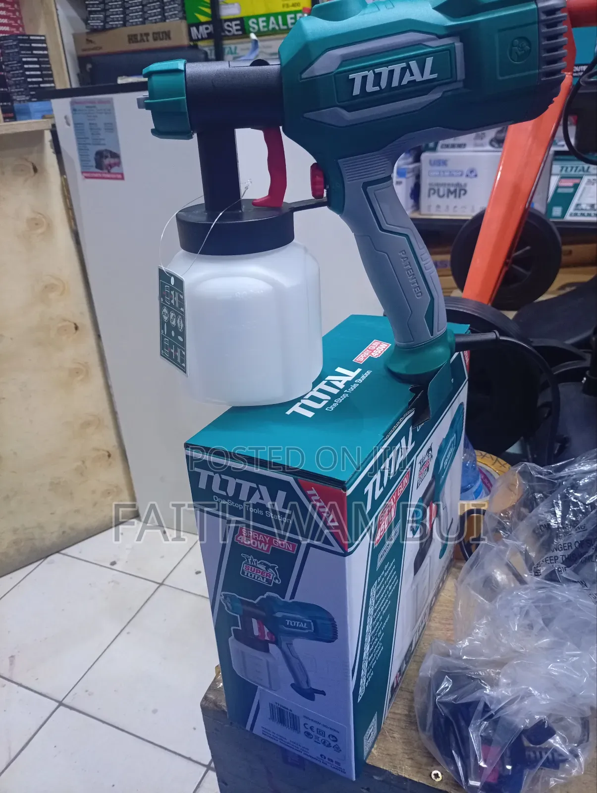 Total 450 Watt Spray Gun Machine/Spray Gun Machine 450 Watts