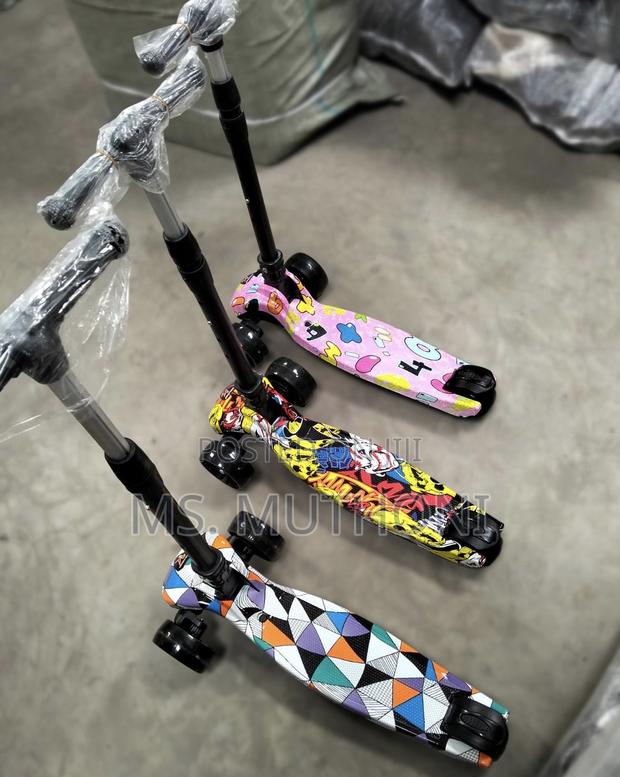Children's 3-Wheel Kick Scooters, Ft Led Light-Up Wheels