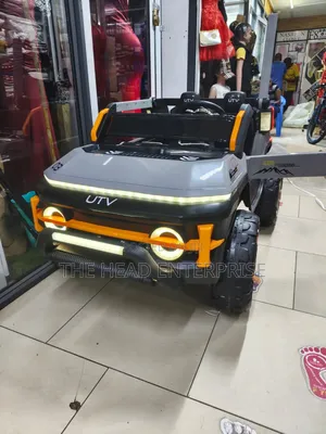 Gray 4x4 Kids Electric Car Up to 12yrs