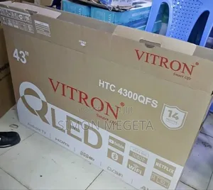Wifi Enabled Vitron 43 Inch Smart Tv
