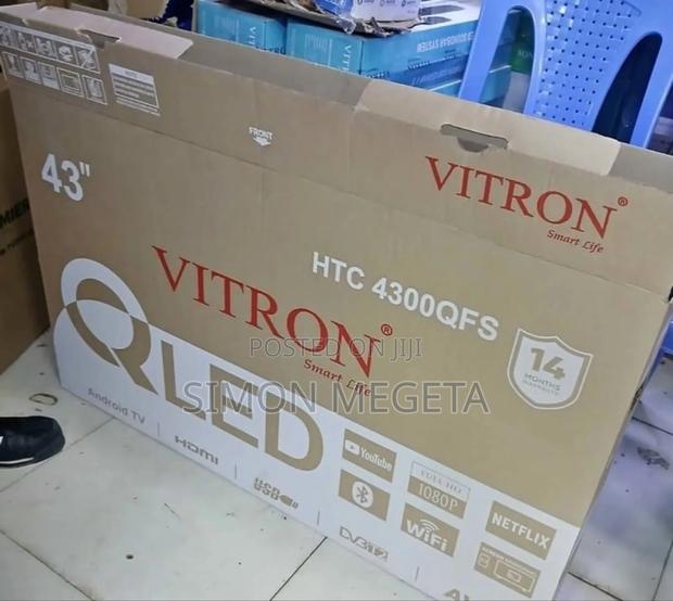 Wifi Enabled Vitron 43 Inch Smart Tv