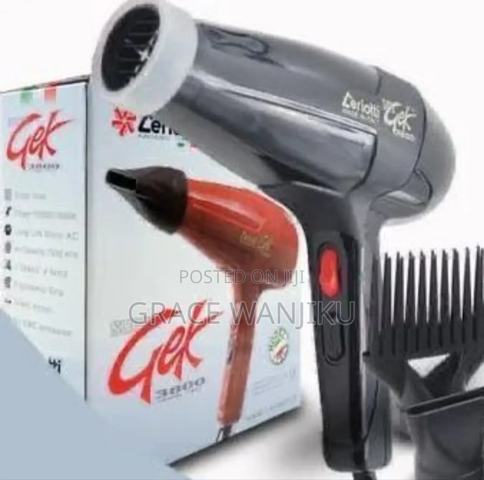 *Blow Dryer Gek 3800*
