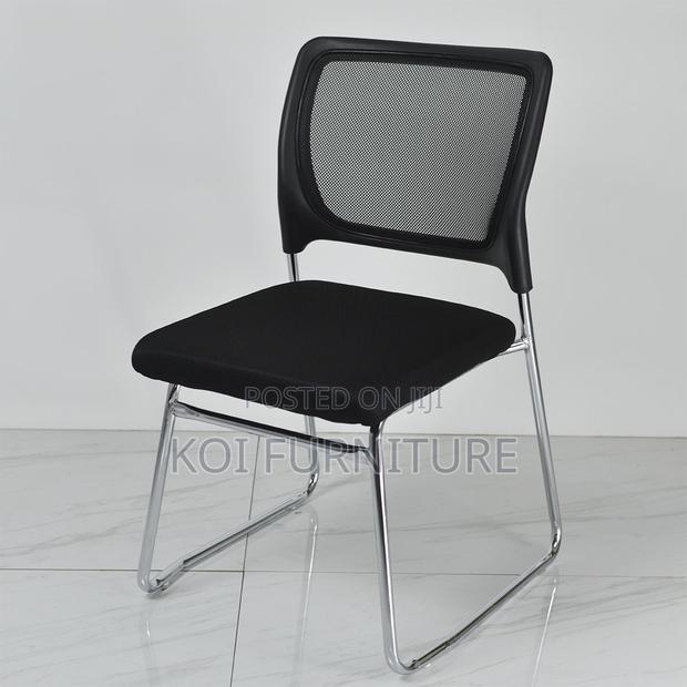 Office Chair : Armless Office Guest Chair - main view