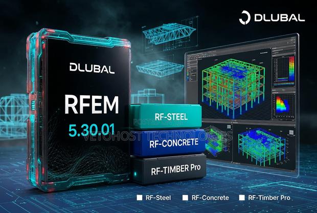 Dlubal Rfem 5 Latest – Structural Fem Analysis Design Software - main view