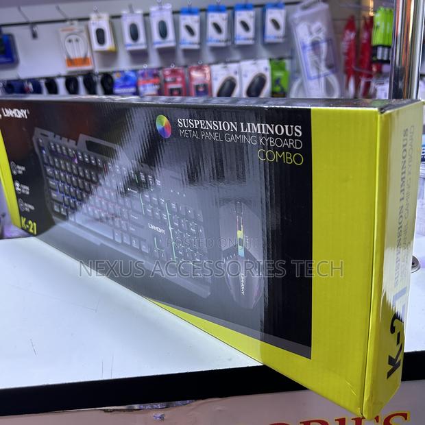 Linnmon RGB Gaming Keyboard – Backlit Led, Durable Stylish - thumbnail 6