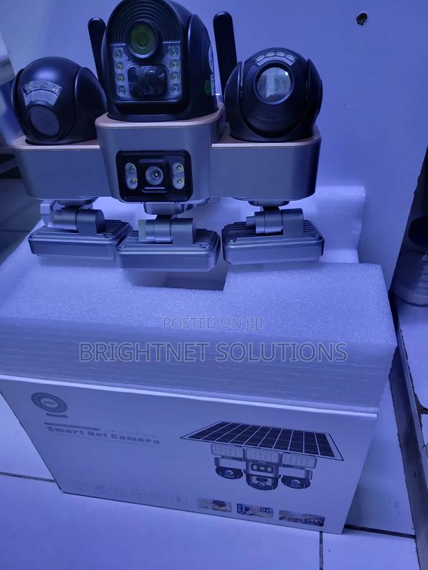 Tripple Lenses Camera With All Cameras Rotating 360 Decrees - main view
