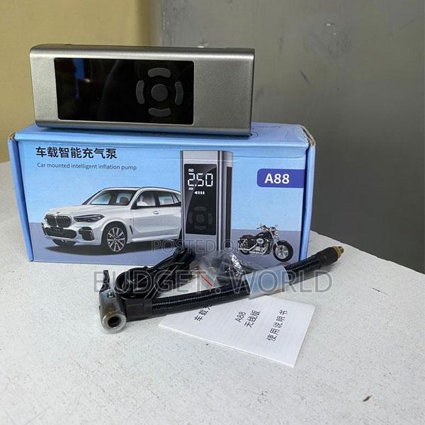 A88 Car Tyre Inflator Digital Compressor With Auto Stop
