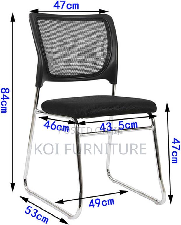 Office Chair : Armless Office Guest Chair - thumbnail 4