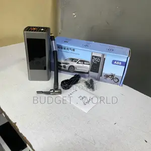 A88 Quick Inflate Tyre Pump With Led Flashlight