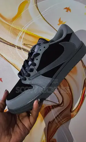 Jordan Travis Scott Jordan 1 Low Grey Black