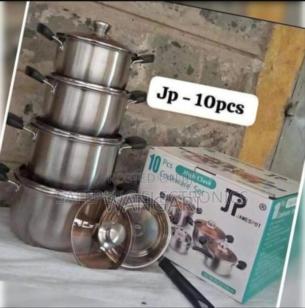10pcs Jp Stainless Cookware