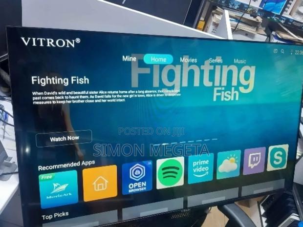 Restocked Vitron 50 Inch Smart Android Tv - main view