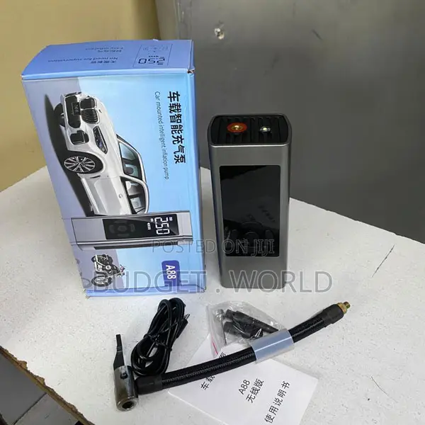 A88 Portable Digital Compressor for Fast Tyre Inflation