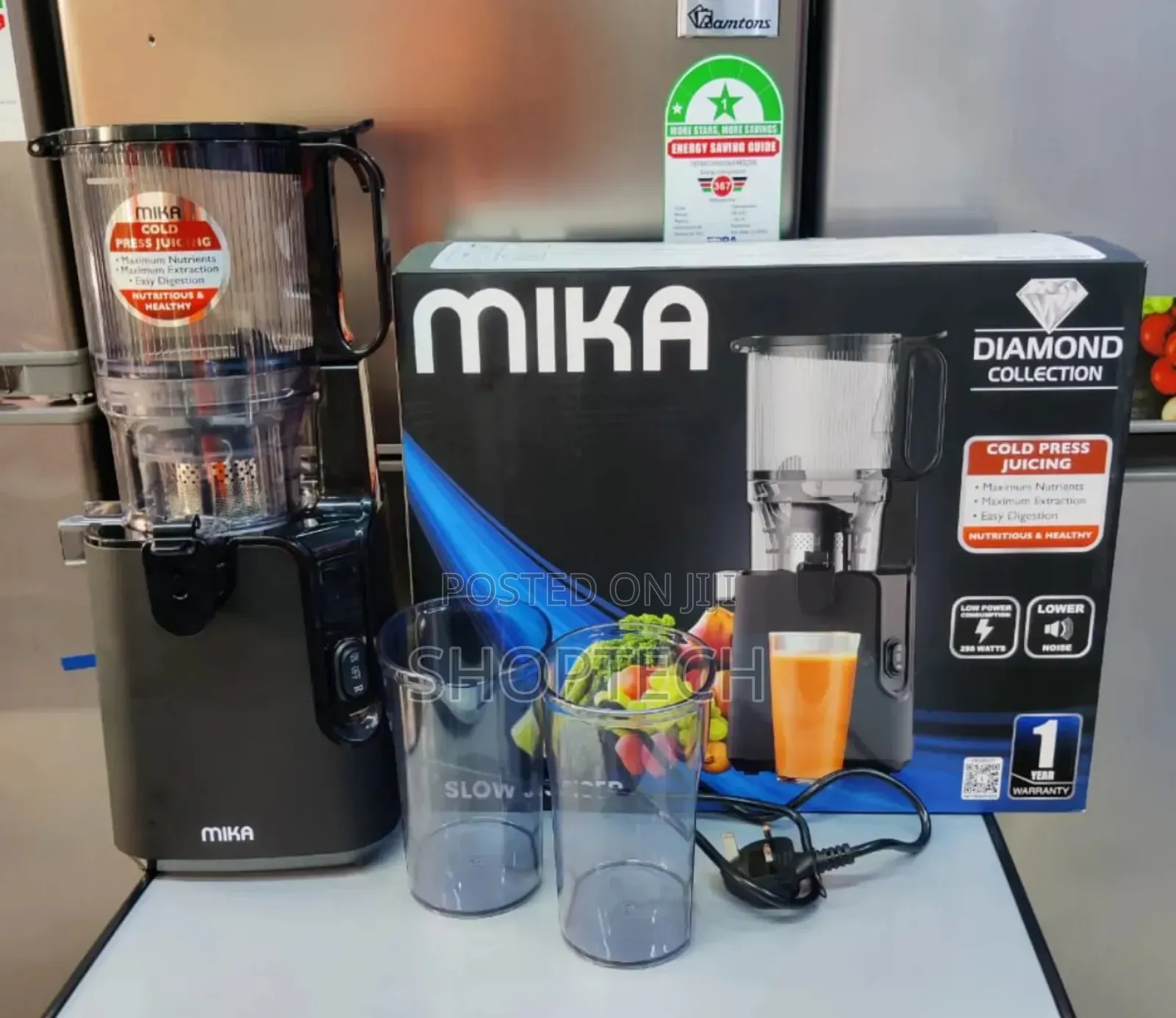 *Mika Slow Juicer 250w