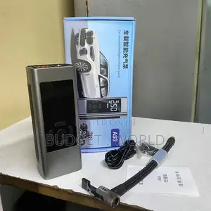 . A88 Digital Tyre Inflator Smart Portable Air Pump With Auto Cut-Off