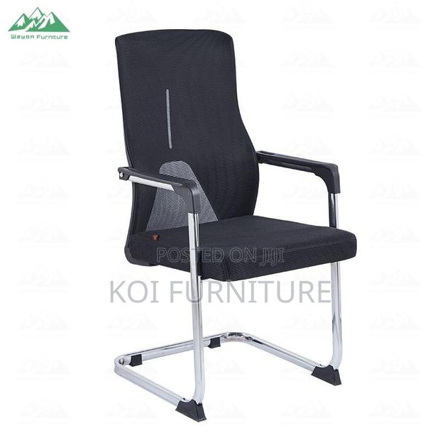 Office Chair : Ergonomic Mesh Back Visitor Chair - thumbnail 6
