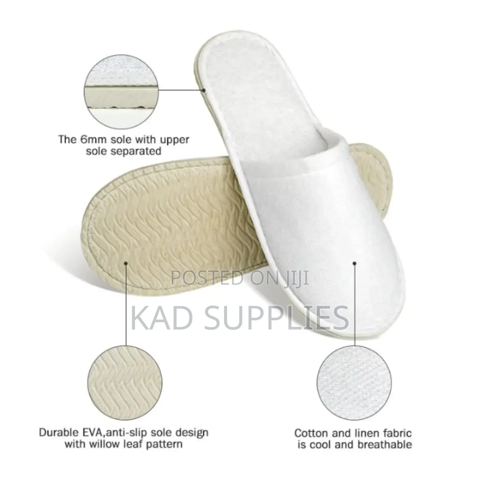 Guest Indoor Disposable Slippers