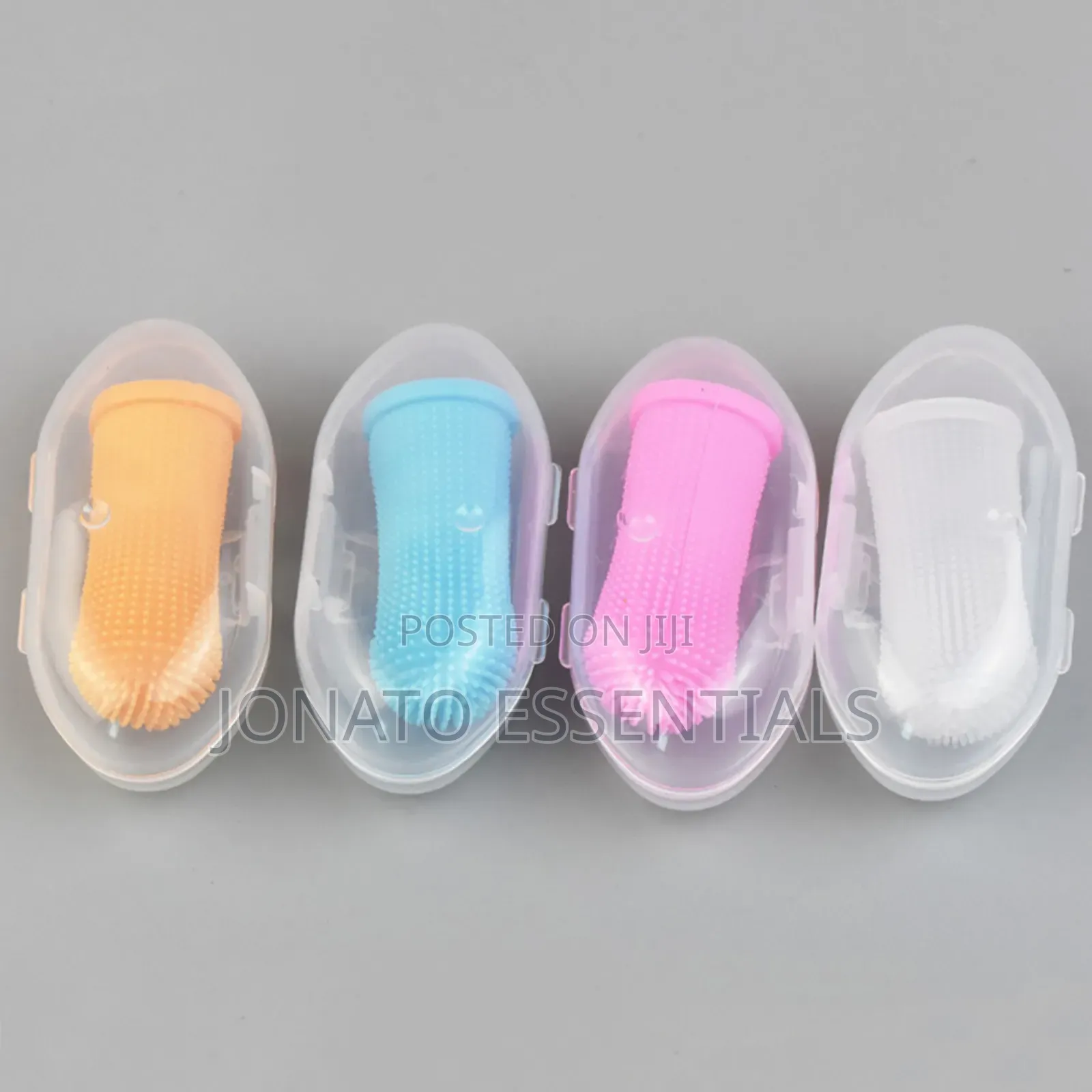 Silicone Pet Finger Toothbrush for Dogs Cats - Dental Care