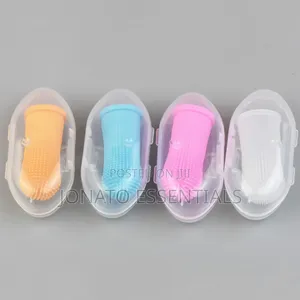 Silicone Pet Finger Toothbrush for Dogs Cats - Dental Care