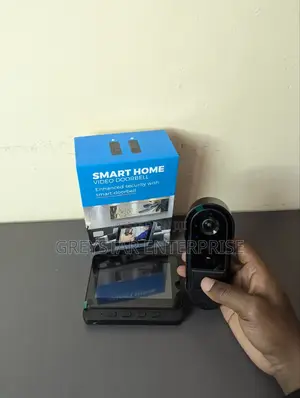 Wireless 1080p Waterproof Video Doorbell With Screen 4.3inch 2 Way