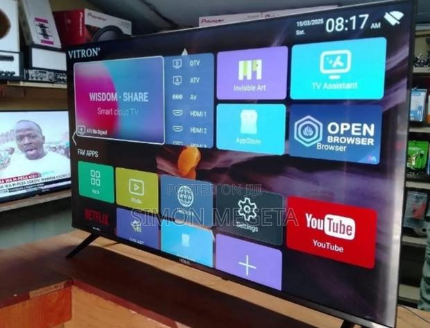 Frameless 4 K 50 Inch Vitron Android Tv - thumbnail 2