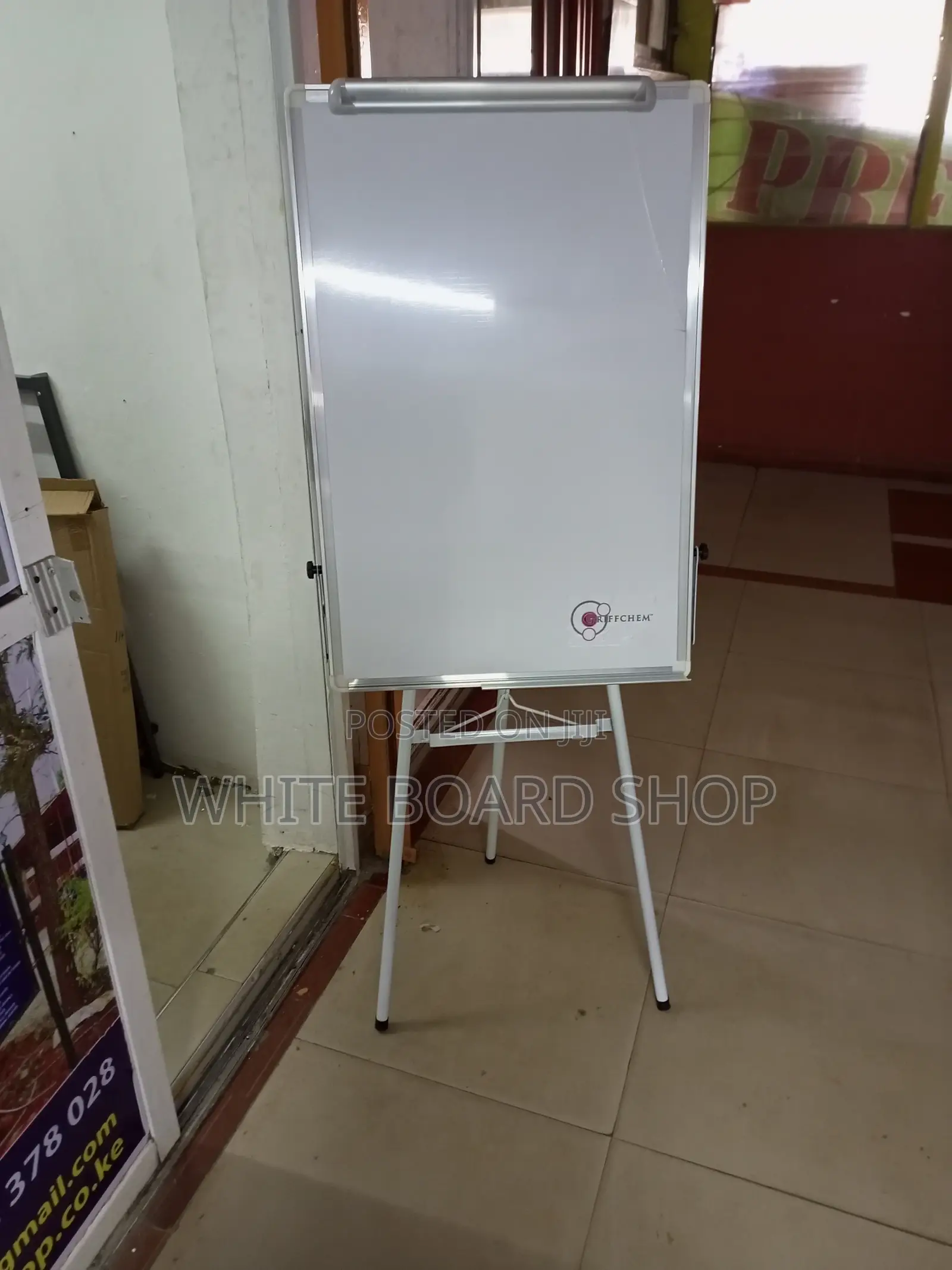 Imported Flipchart Stand Board for Home Tuition –Complete With Markers
