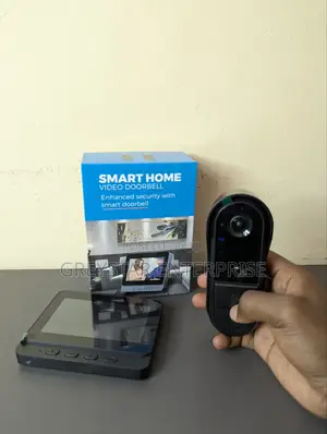 Smart Home Video Doorbell Intercom With Screen Night Vision Security