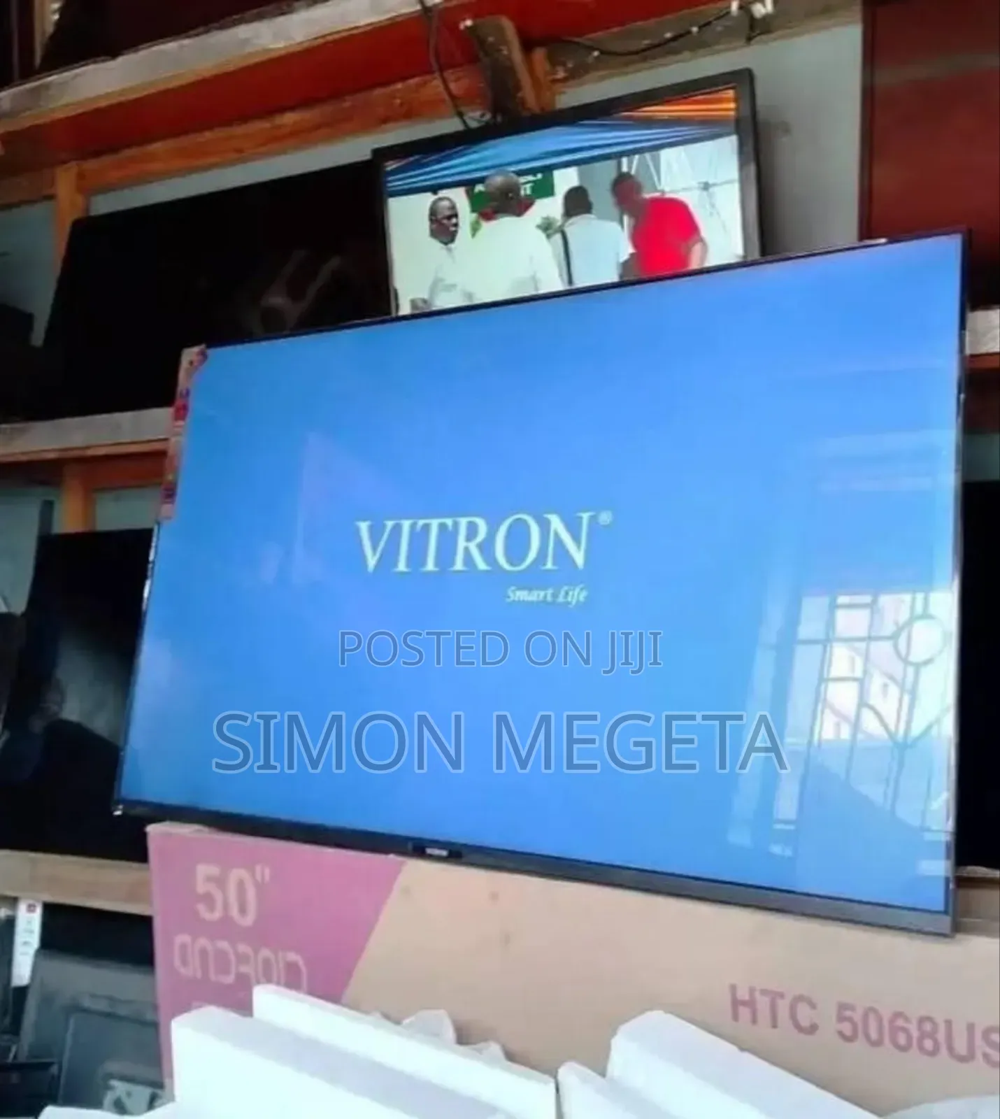 14 Months Warranty 4 K 50 Inch Vitron Android Tv