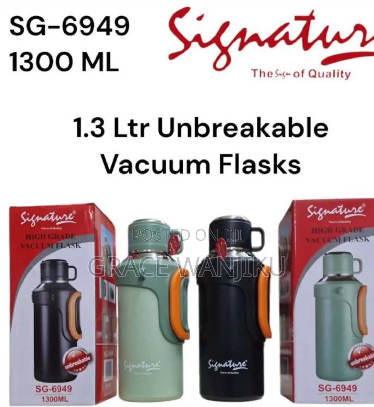 *Signature 1.3ltr Flask 