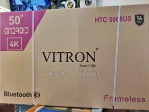 Usb Hdmi 4 K 50 Inch Vitron Android Tv