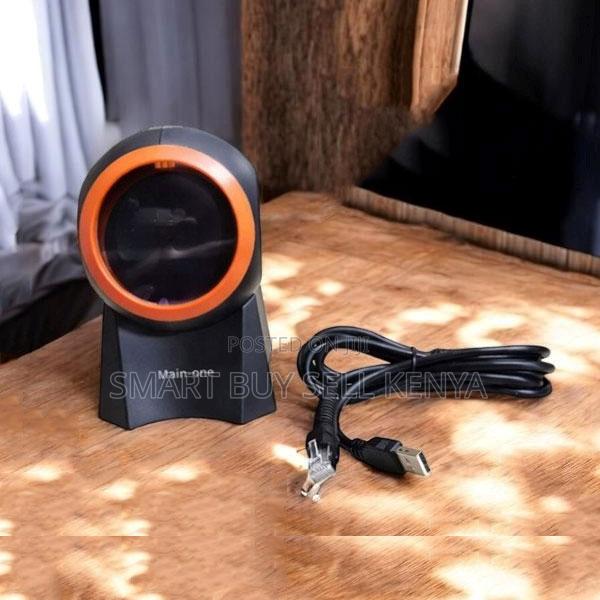 Ergonomical Design 1d/2d Desktop Table Mount Barcode Scanner Reader