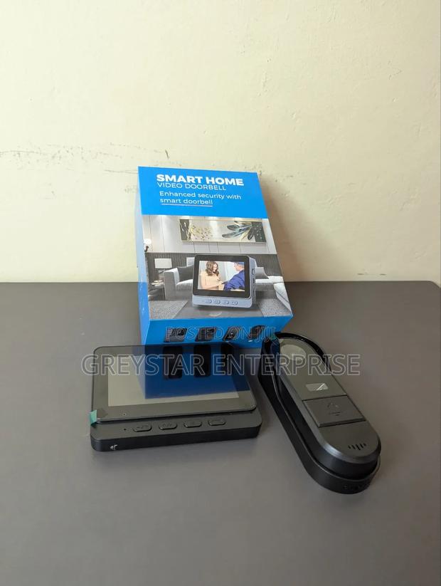 Smart Wifi Video Doorbell Intercom With Display 4.3 Inch Screen - main view