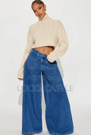 Wide Legs Mom Jeans