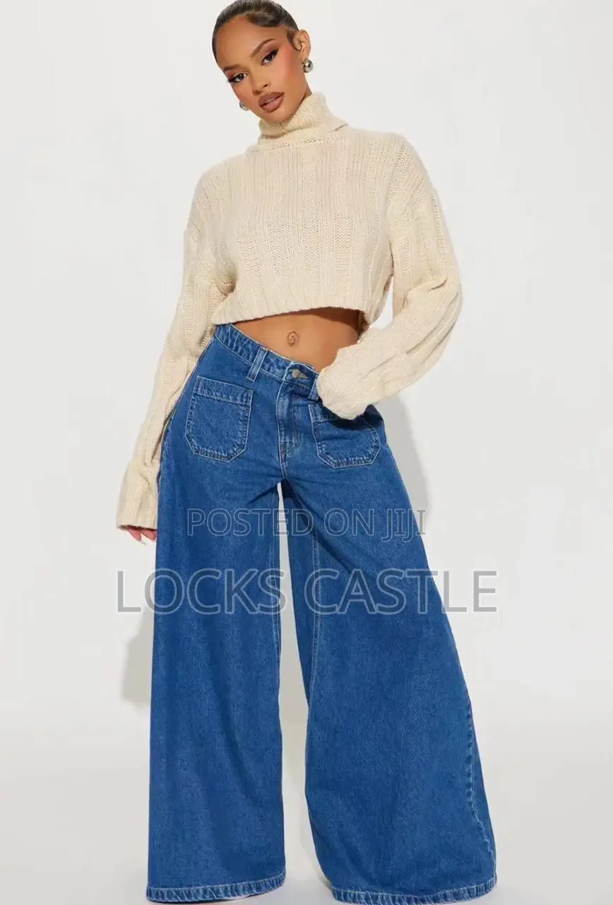 Wide Legs Mom Jeans