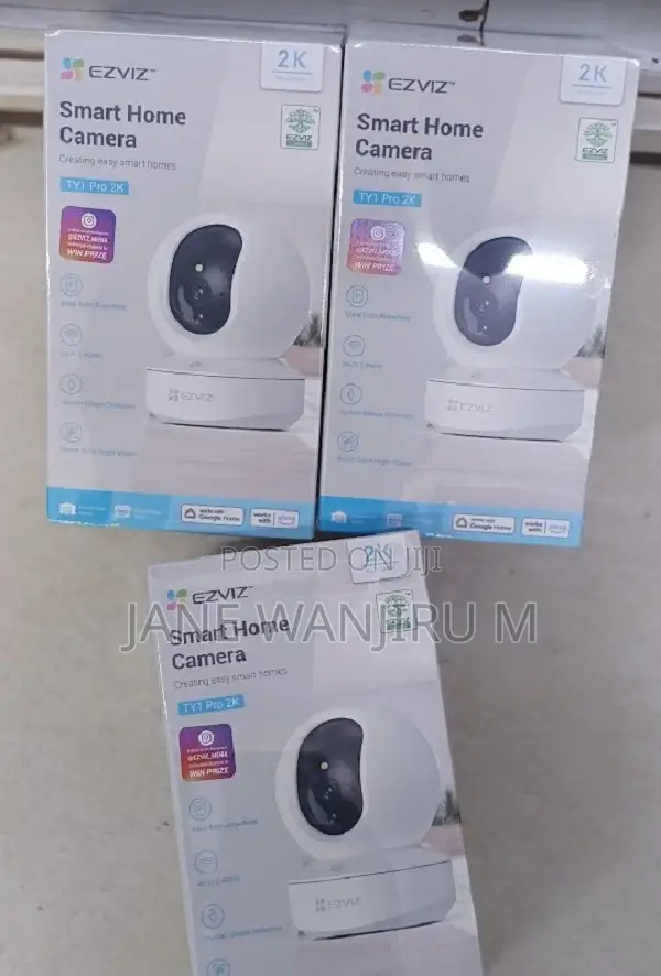 1080p Ezviz Ty1 Smart Wi-Fi Camera `Ty1`Motion Tracker
