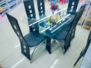 Grey 6 Seater Dining Table