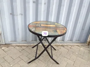 Round Foldable Table