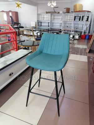 Blue 4 Stands Barstools