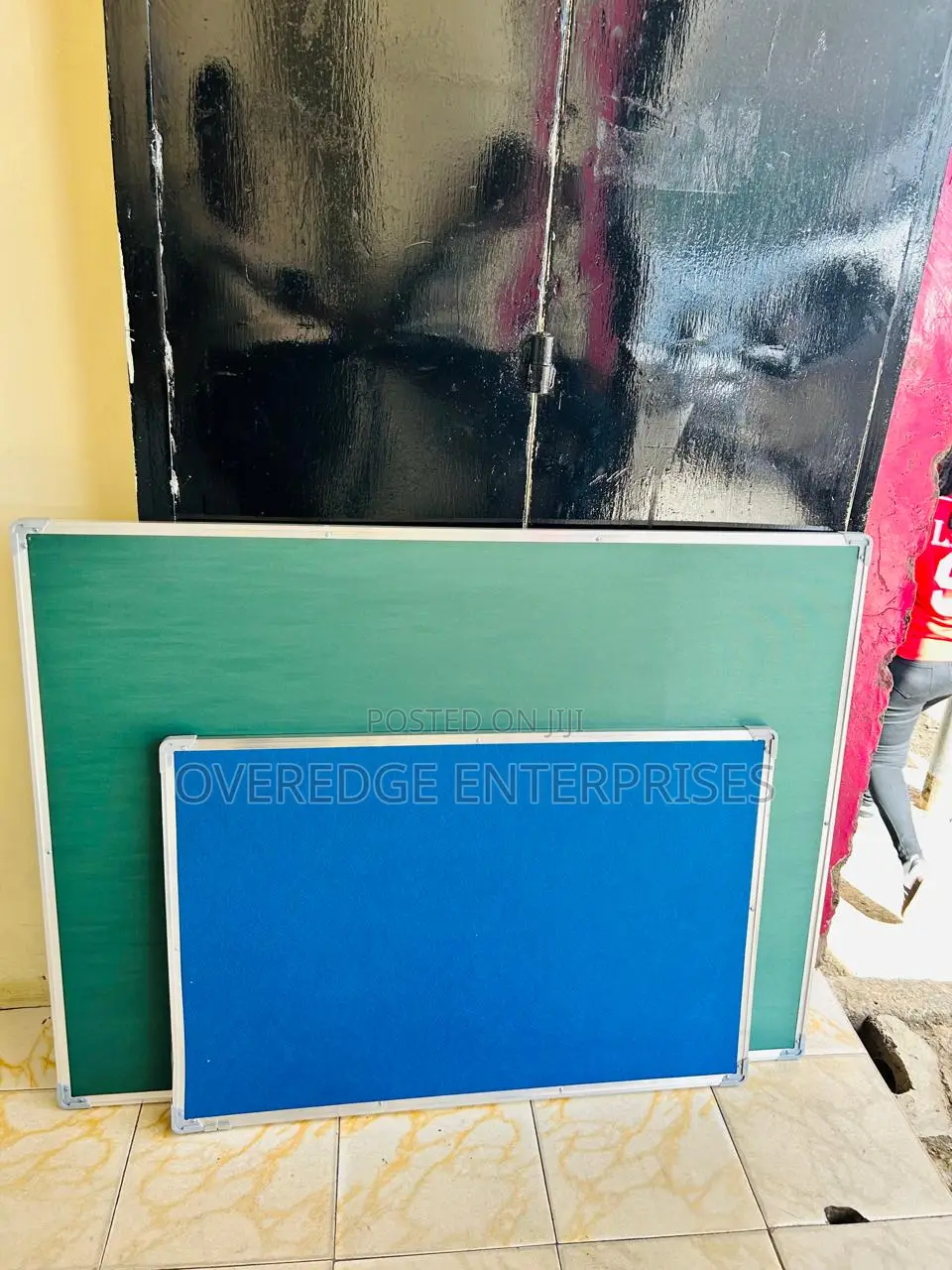 4ftx3ft Notice Green Noticeboards