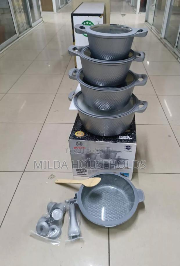 11 PCS Bosch Silicone Cooking Set Pan