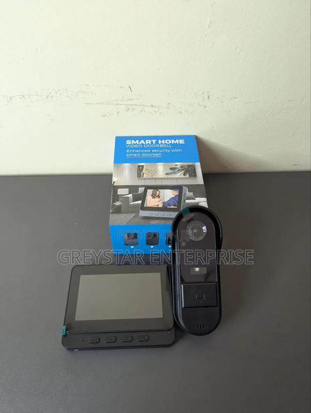 Wireless Hd Video Doorbell With Night Vision Smart Door Phone Tuya