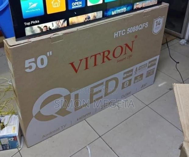 Frameless 50 Inch Qled Vitron Tv